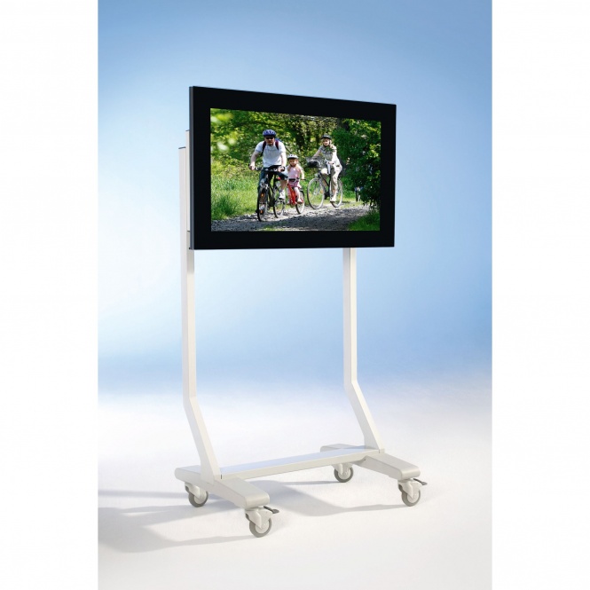 Flat-Screen-Wagen bis  50 Zoll Diagonale, Höhe 172 cm, 